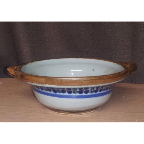 Teresa Duran Xochiquetzal Pottery Bowl Mexico Small Snack Salsa Dessert Berry EC - Picture 5 of 11